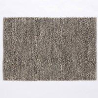 Esselle Delilah Mottled Wool Small Pebble Rug in Grey | Size: 120 cm x 170 cm