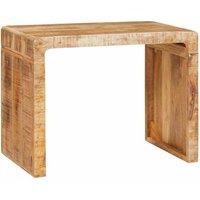 Berkfield Home Classic End Table Brown Solid mango wood