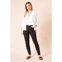 Dorothy Perkins Women's Comfort Stretch Skinny Jeans in Black | Size: 12
