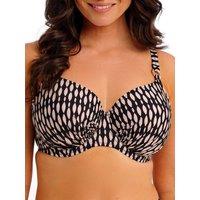 Fantasie Women's Shell Bay Full Cup Bikini Top in Black | Size: 32F