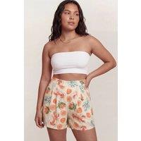 Lovedrobe Women's Printed High Waisted Shorts | Size: 14