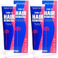 WooWoo Women's Tame It Natural Intimate Hair Removal Cream 100ml - Pack of 2 in White