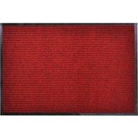 Berkfield Home Red PVC Door Mat 90 x 120 cm