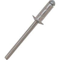 JRP Riveting Products 3.2 x 10mm A2 Dome Head Rivets - Box Of 1000 in Silver
