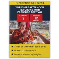 Activity Superstore Yorkshire Afternoon Tea Cruise with Prosecco for Two Gift Experience