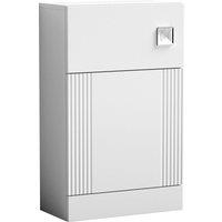 Balterley Retro Floor Standing Bathroom WC Toilet Unit - 500mm - Satin White