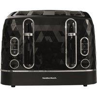 Hamilton Beach Diamond 4 Slice Toaster Black