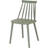 KDMD Kyra French Grey Outdoor Dining Chair - Elegant & Weather-Resistant in Pale Green
