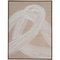 KDMD Lunora Monochrome Line Art Frame - Elegant Modern Wall Decor in Brown