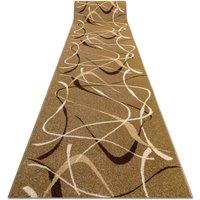 RugsX Karmel Heat-Set Runner in Brown | Size: 70 cm x 270 cm