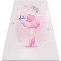 RugsX Bambino Rug in Pink | Size: 160 cm x 220 cm