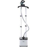Geepas Garment Steamer for Clothes 11 Modes & 1.3L Tank in White