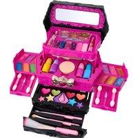 Living and Home Washable Pretend Play Kids Makeup Set in Rose
