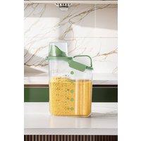 H&O Direct 2.8L Green Dry Food Airtight Storage Container