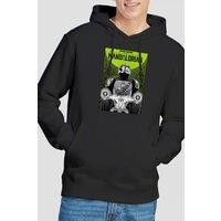 Star Wars - The Mandalorian Star Wars The Mandalorian Razor Crest Poster Unisex Hoodie, Black | Size: 2XL