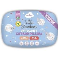 Slumberdown Little Slumbers Anti Allergy 4 Tog Cot Bed Duvet in White