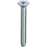 Unifix Self-Tapping Screws Pozi Csk Head B 14G x 2" in Silver