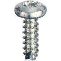 Unifix Self-Tapping Screws Pozi Pan Head BT Type 25 - Box of 1000 in Silver