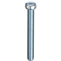 Unifix Machine Screws Slotted Cheese Head DIN 84 BZP - M2.5 x 10 in Silver