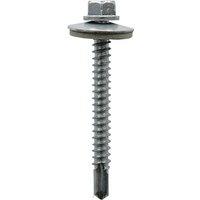 JCP CONSTRUCTION PRODUCTS Metalfix Self-Drilling Screws 5.5 x 25mm - Box of 100 in Silver