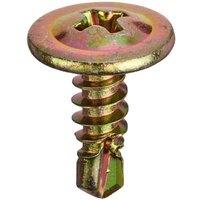 Unifix Self-Drilling Drywall Screws 4.2 x 13mm - Box of 1000 in Gold