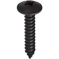 Unifix Self-Tapping Screws Pozi Flange Head Black - Box of 1000