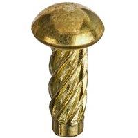 Unifix Round Hammer Drive Screws Type U - 4G x 3/8" in Gold