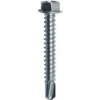 JCP CONSTRUCTION PRODUCTS Metalfix Self-Drilling Screws 5.5 x 22mm in Silver