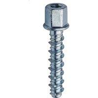 JCP CONSTRUCTION PRODUCTS Internally Threaded Socket Bolts BZP M8 - Box of 100 in Silver