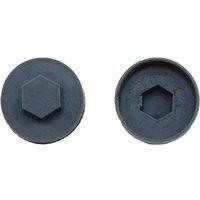 JCP CONSTRUCTION PRODUCTS Slate Grey Cover Caps 19mm - Box of 10000