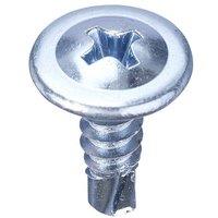 Unifix Self-Drilling Drywall Screws 4.2 x 13mm in Silver