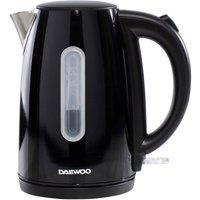 Daewoo Kensington 1.7 Litre 3KW Jug Kettle Rapid Boil Black SDA1684GE
