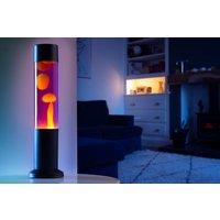 Nova Lighting Nova Lava Lamp Purple Liquid/Yellow Wax in Black | Size: Medium