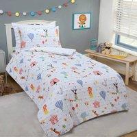 Smart Living Luxury Easy Care Circus Reversible Duvet Cover With Pillowcases | Size: Single