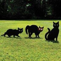 Marco Paul Black Powder Coated Metal Cat Repellent