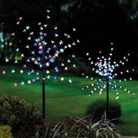 Coopers of Stortford Solar LED Blossom Tree Garden Light with 100 LEDs, H120cm