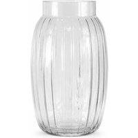 simpa Vintage Clear Glass Vase