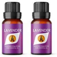 Aroma Energy Lavender Pure Essential Oil 10ml in Purple | Size: 2 Pack