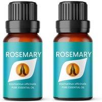 Aroma Energy Rosemary Pure Essential Oil 10ml in Teal | Size: 2 Pack