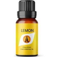 Aroma Energy Lemon Pure Essential Oil 10ml in Yellow | Size: 5 Pack