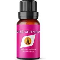 Aroma Energy Rose Geranium Pure Essential Oil 10ml in Pink | Size: 5 Pack