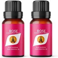 Aroma Energy Rose Essential Oil 10ml in Pink | Size: 3 Pack