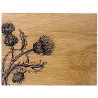 Selbrae House Thistle Trio Oak Bar Board in Light Oak | Size: 2000mm x 15000mm