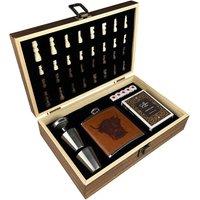 Selbrae House Highland Cow Games Set in Dark Brown