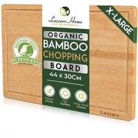 Grace Premium Bamboo Chopping Board (Large, X-Large) in Brown | Size: 4 Pack