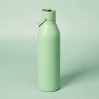 Circular & Co Insulated Stainless Steel Water Bottle Leakproof & Lockable - 1Litre in Light Green | Size: 1000ml