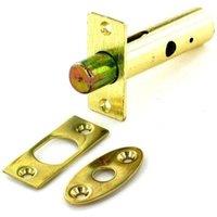 Securit Y Brass Door Bolt in Gold
