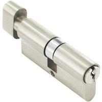 Securit Double Euro Cylinder Lock in Silver