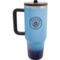 Manchester City FC 1.1L Thermal Flask in Blue