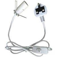 KDMD UK White Fitting Cable - Durable, Safe Electrical Connection
